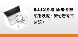 雅思IELTS考場-原場考照